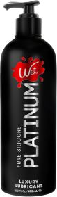 Wet Platinum Luxury Silicone Lubricant 16oz